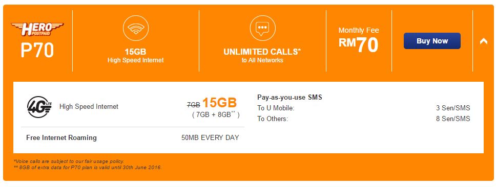 pelan internet umobile