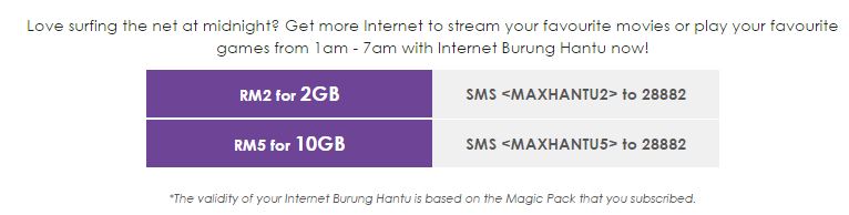 pelan internet burung hantu