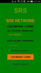 login apps srs mobile