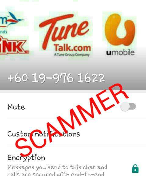 scammer 0199761622