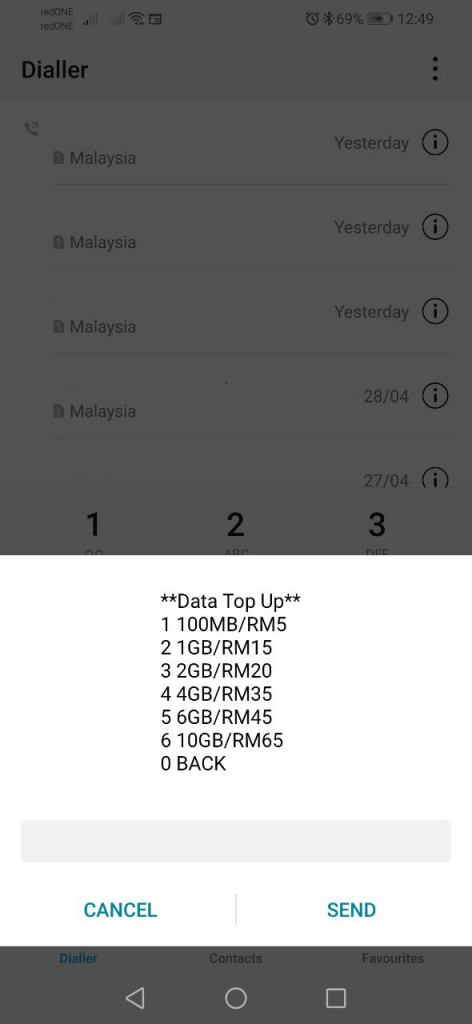 harga data tambahan redone 2018