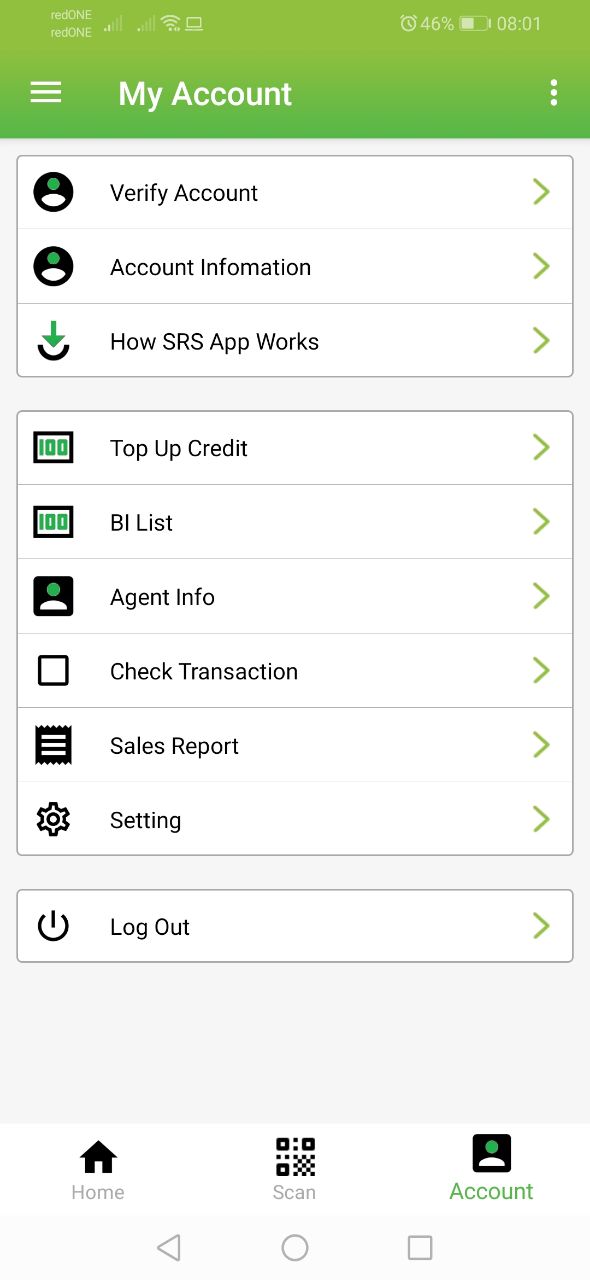 Tutorial Verify Account SRS Topup