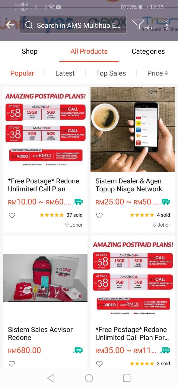 shopee topup niaga