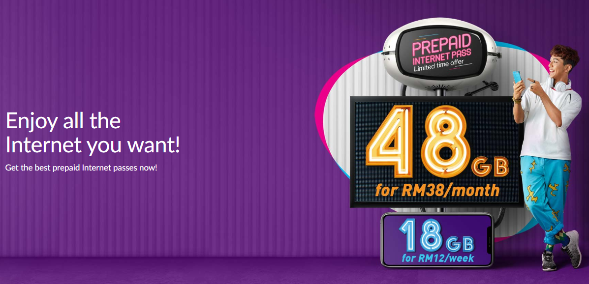 Xpax Menawarkan 48 GB Dengan Hanya RM38