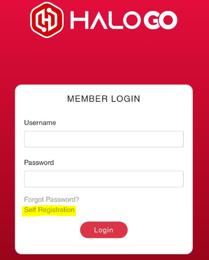 self registration halotelco