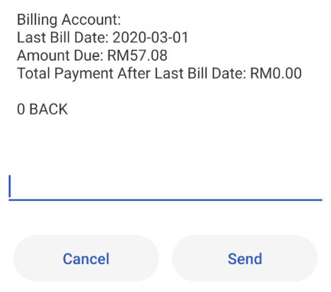 total payment after last bill date redone