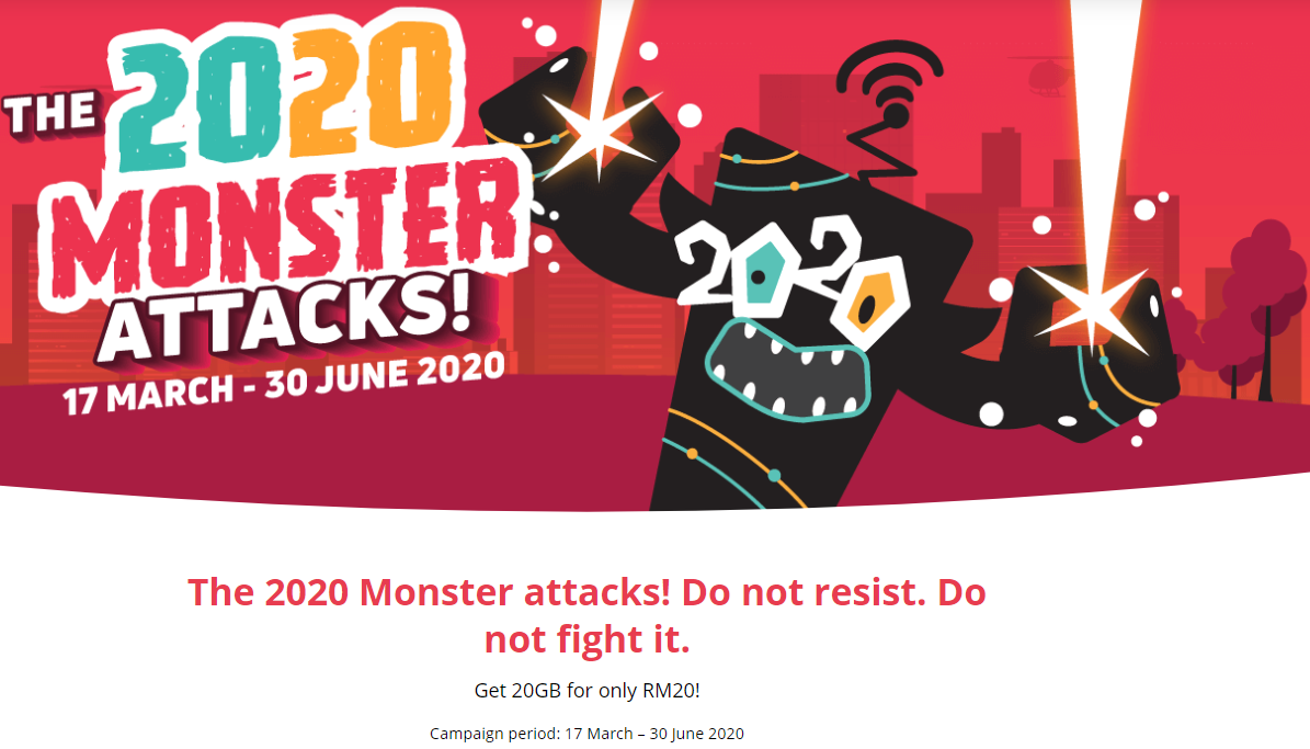 yoodo the 2020 monster attack