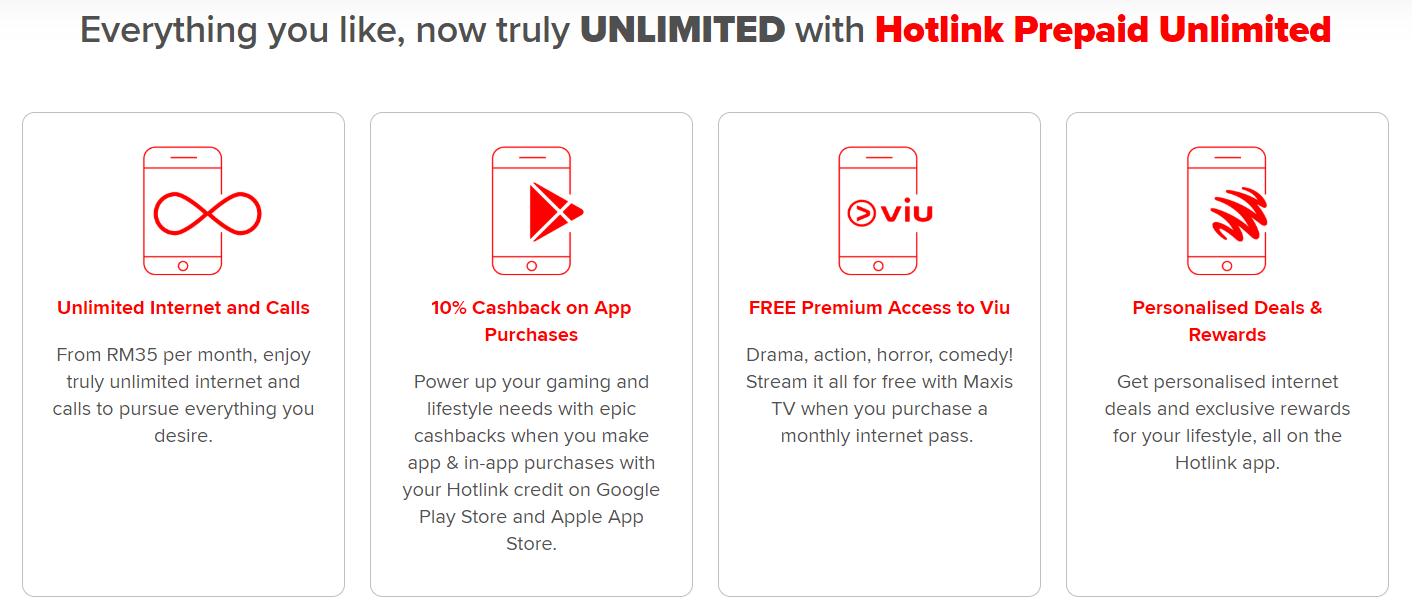 hotlink prepaid unlimited