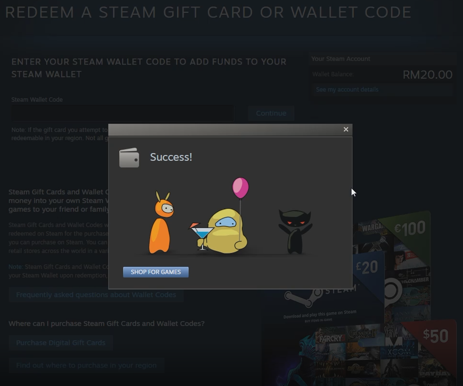 apps topup steam wallet