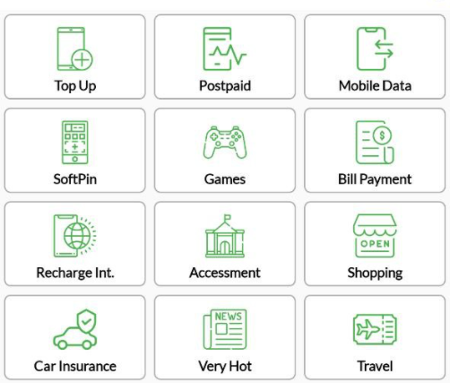 bill payment srs topup