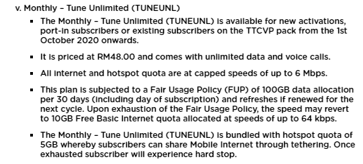 fair usage policy unlimited tune talk