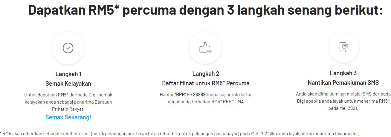 cara dapat topup digi free