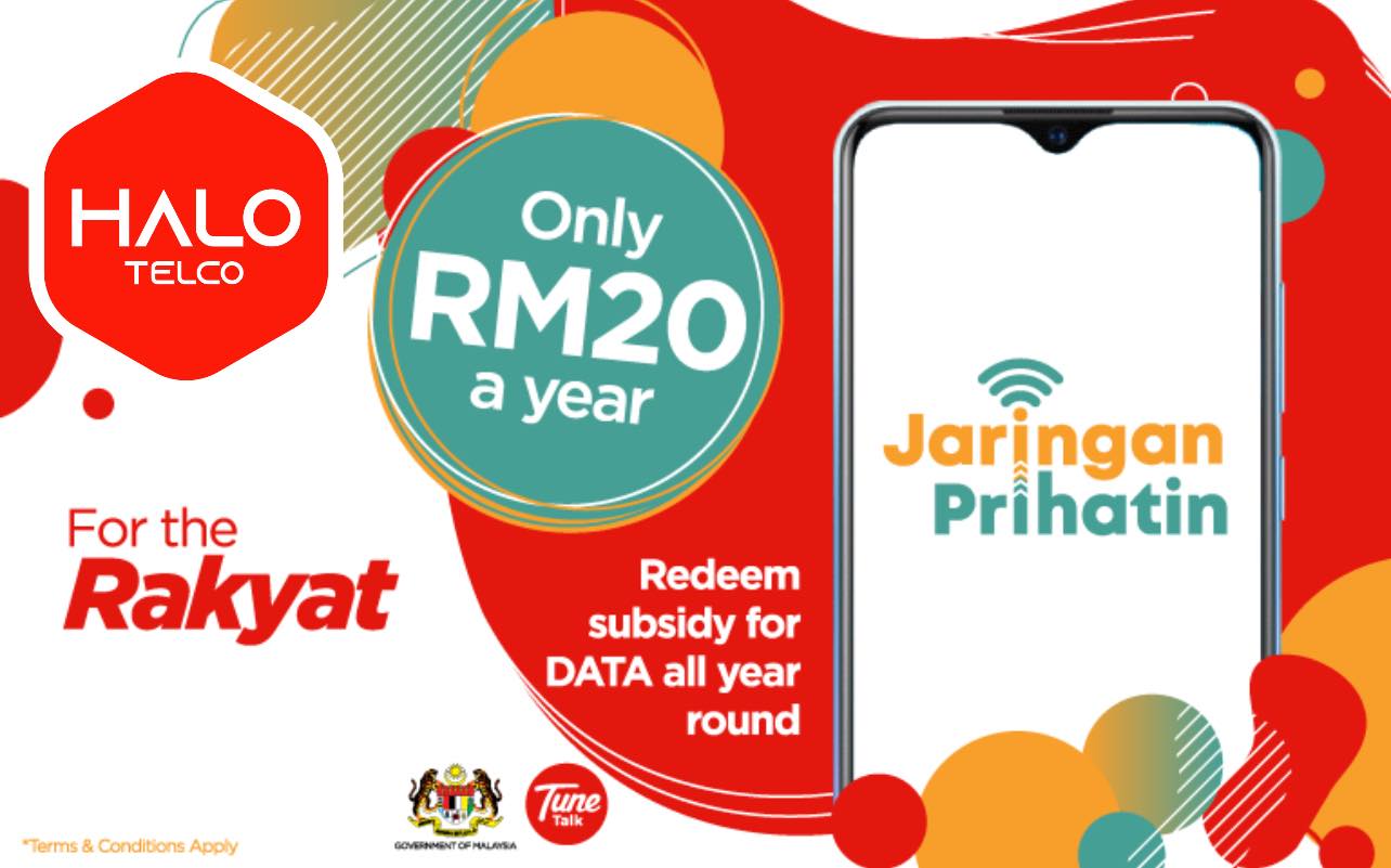 Pelan Jaringan Prihatin Khas Halo Telco