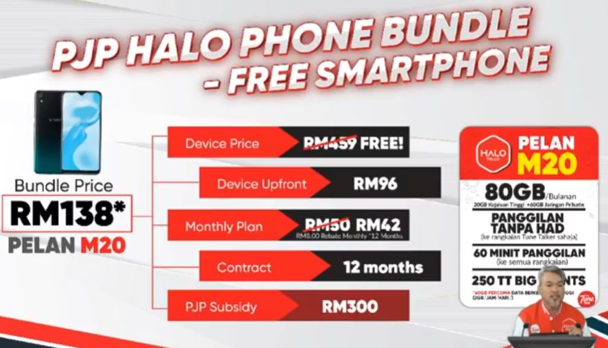 halo phone bundle telefon percuma