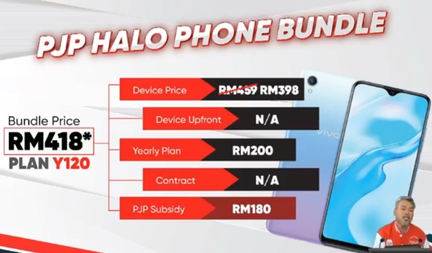 halo phone bundle y120