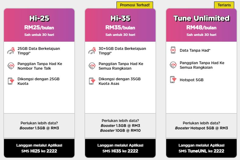 pelan tune talk hi-value