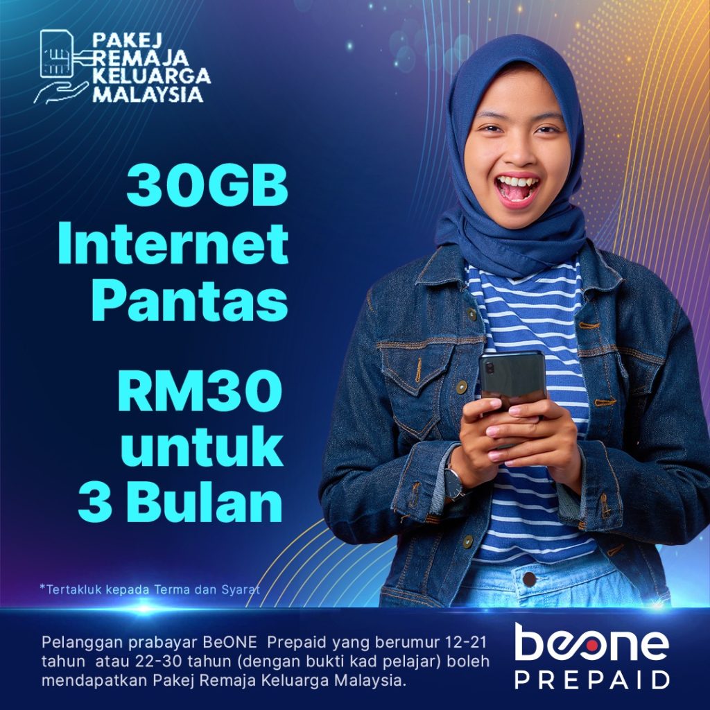 beone prepaid belia remaja