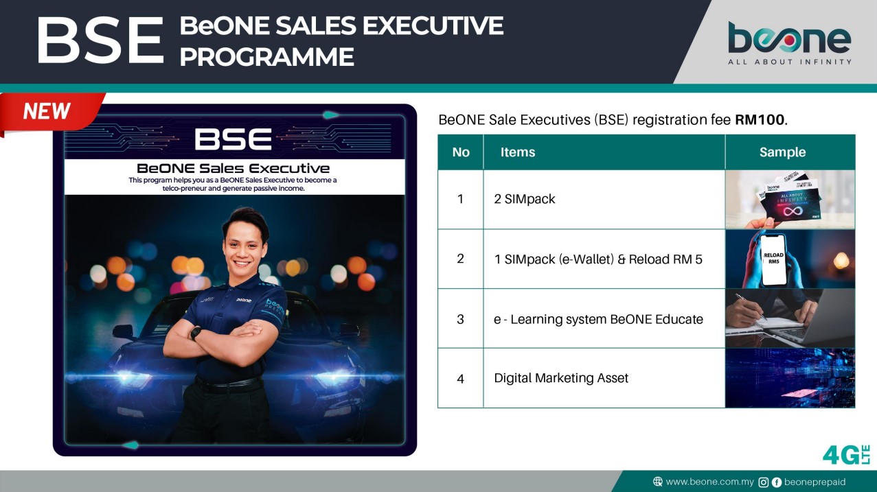 beone sales executive program