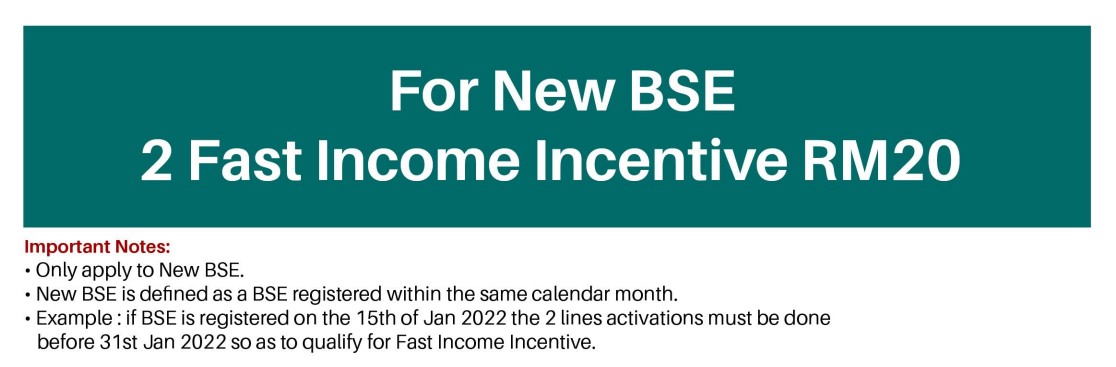 fast income incentive