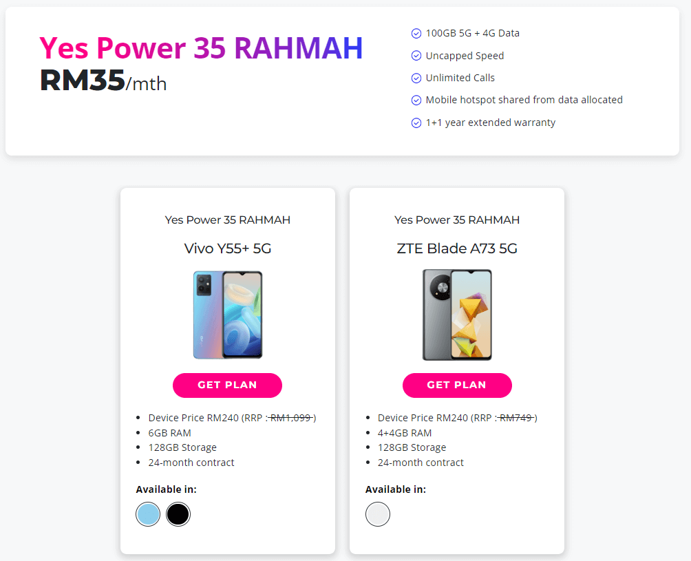 yes power 5g rahmah