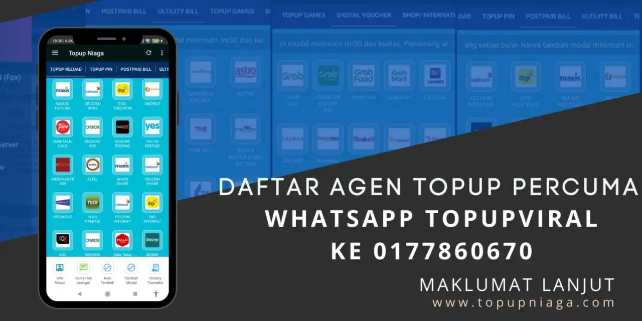 Tutorial Penggunaan Aplikasi Topup Niaga