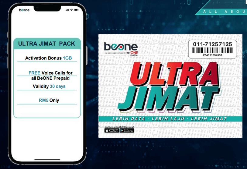 BeONE Memperkenalkan Pek Ultra Jimat